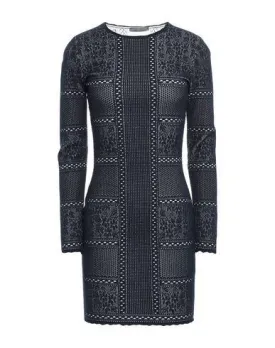 Alexander Mcqueen Women Short dress Dark blue S INT