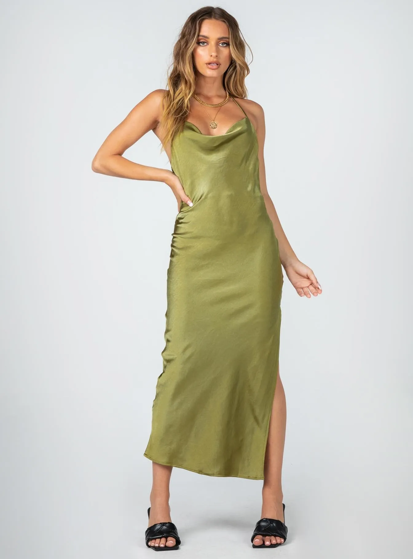 Alissa Midi Dress Green