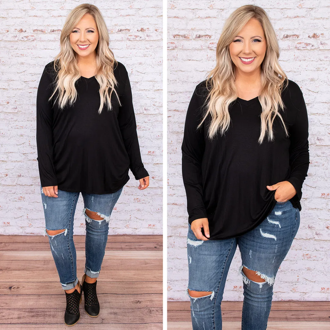 Always Faithful Top, Black