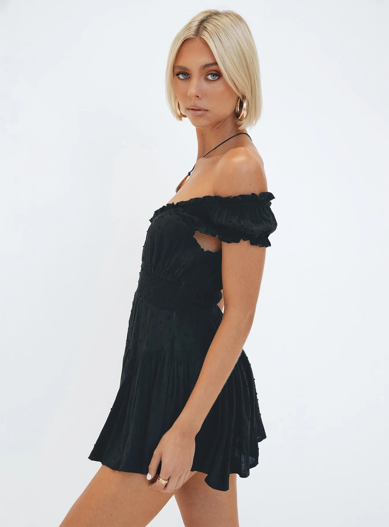 Anastasiya Mini Dress Black