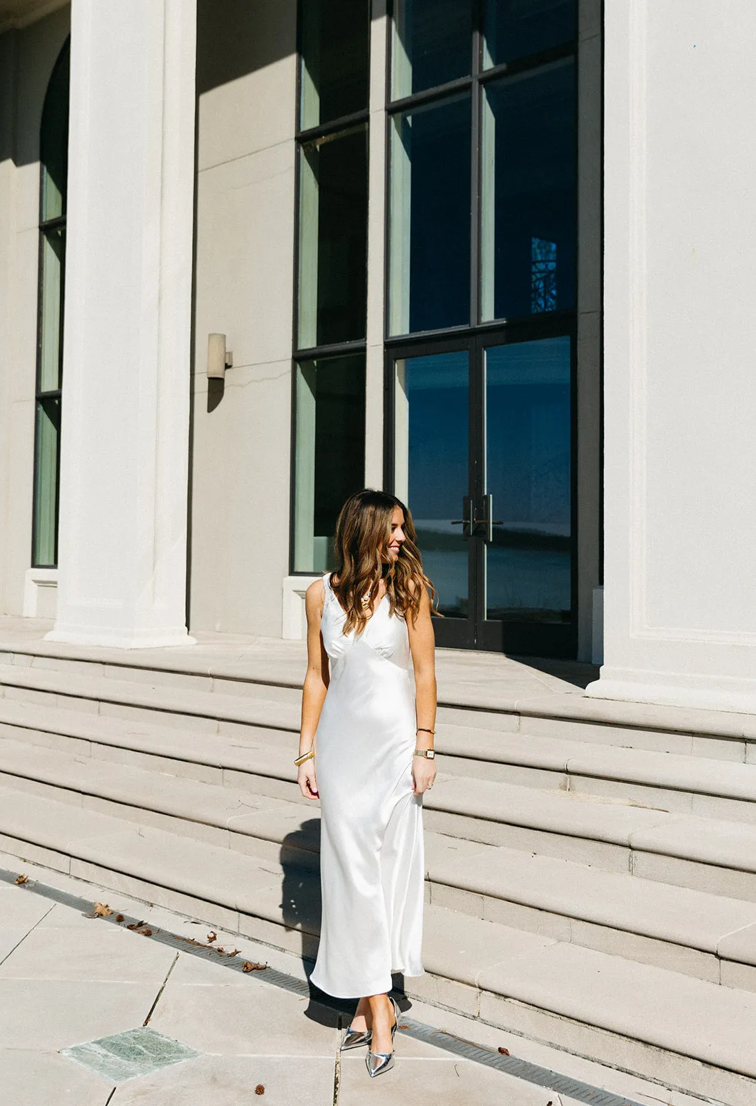 Andie Midi Dress - Off White