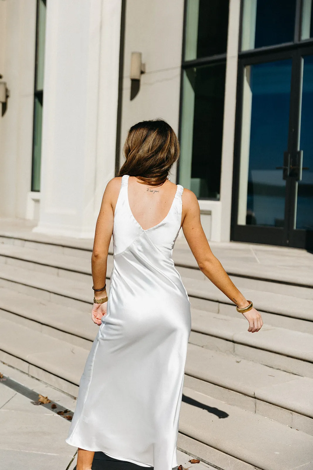 Andie Midi Dress - Off White