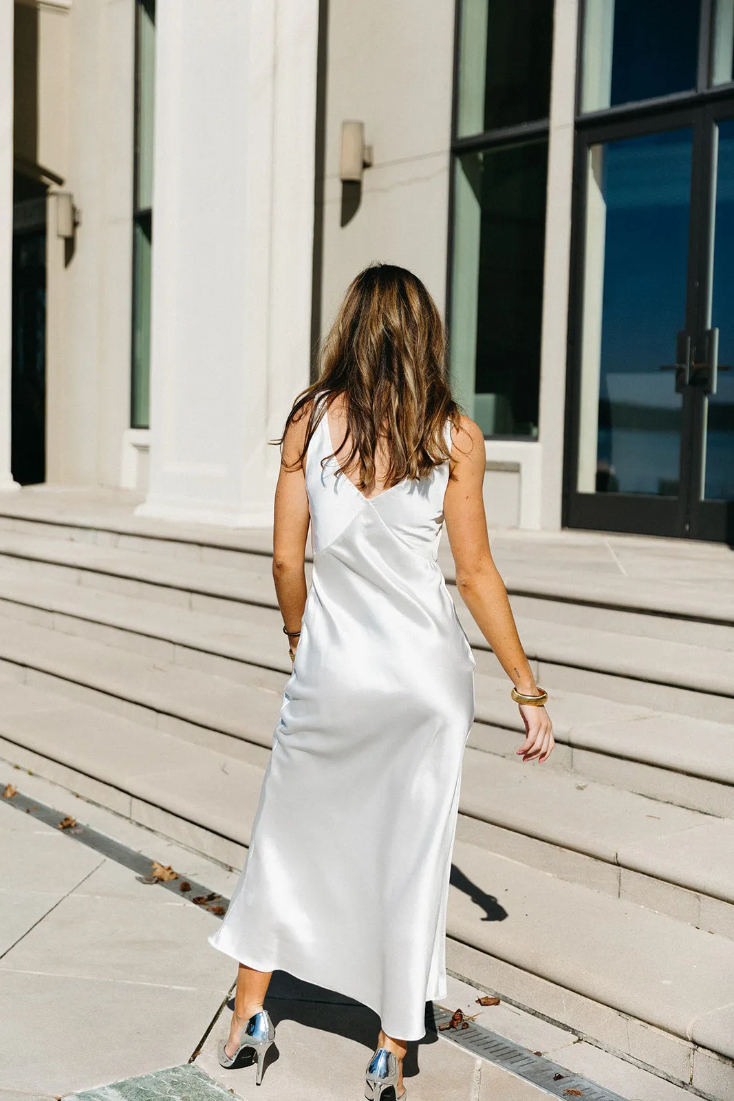 Andie Midi Dress - Off White