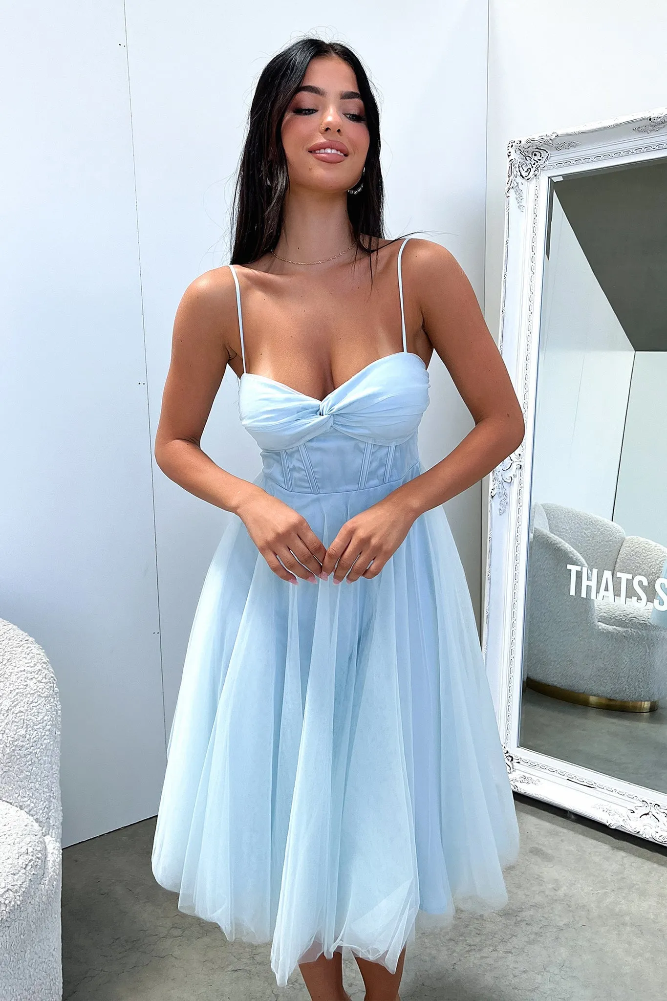 Angelique Dress - Blue