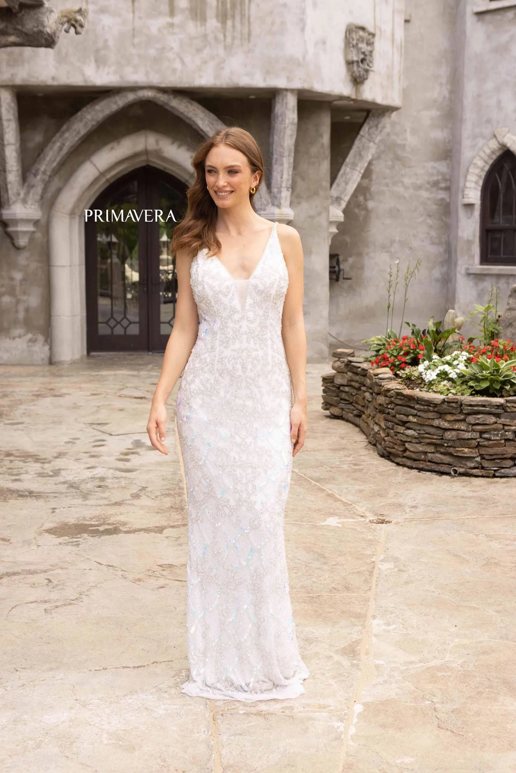 Ashtri | Beaded Evening Gown | Primavera 3903