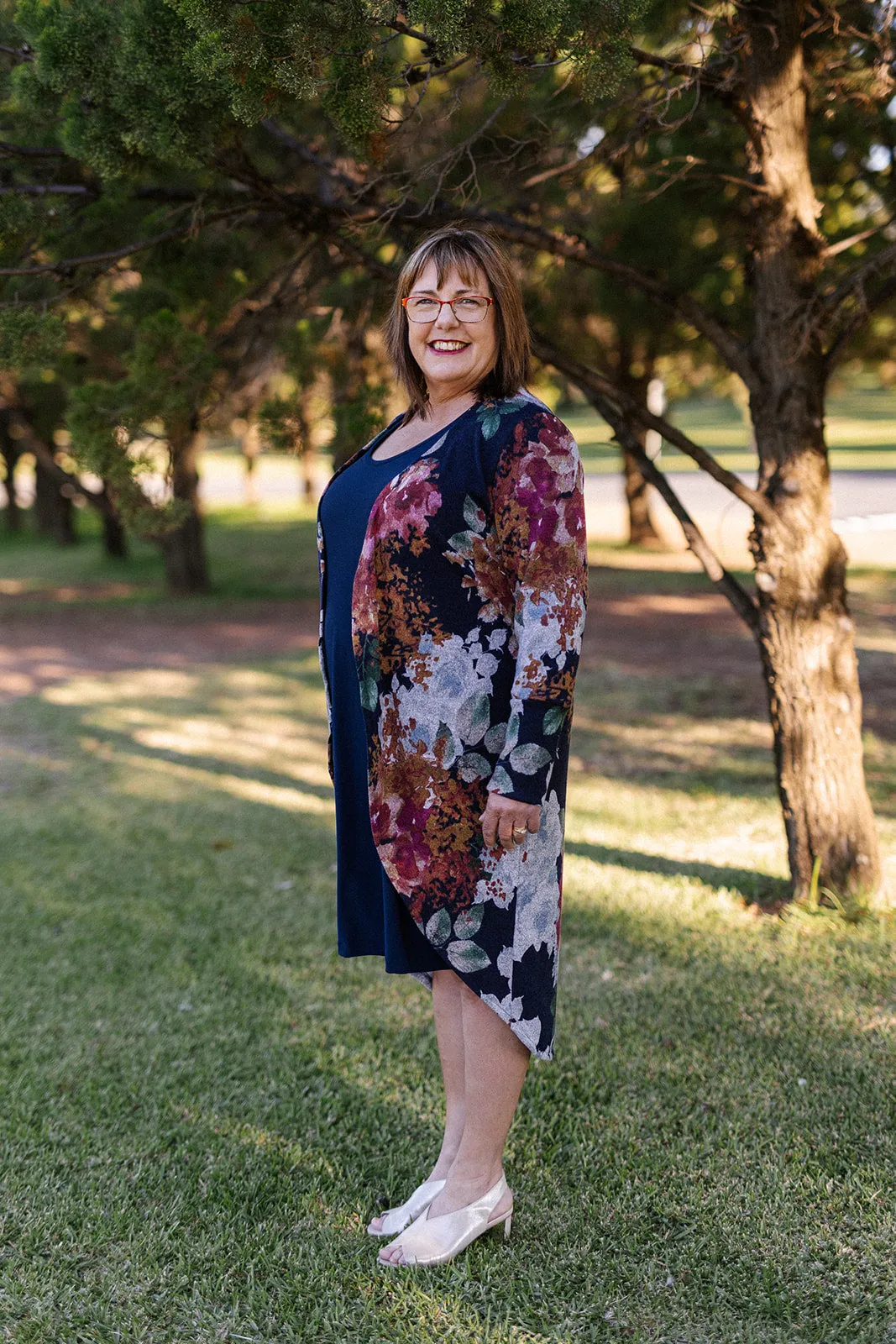 AVIVA Dress in Navy Allure