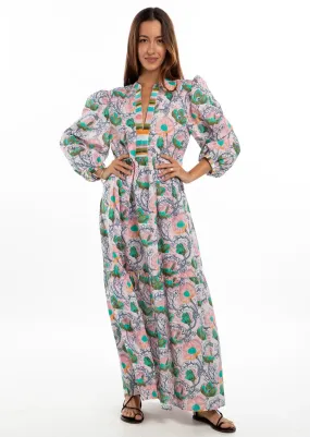 Bindu Lucy Dress - Pink Multi