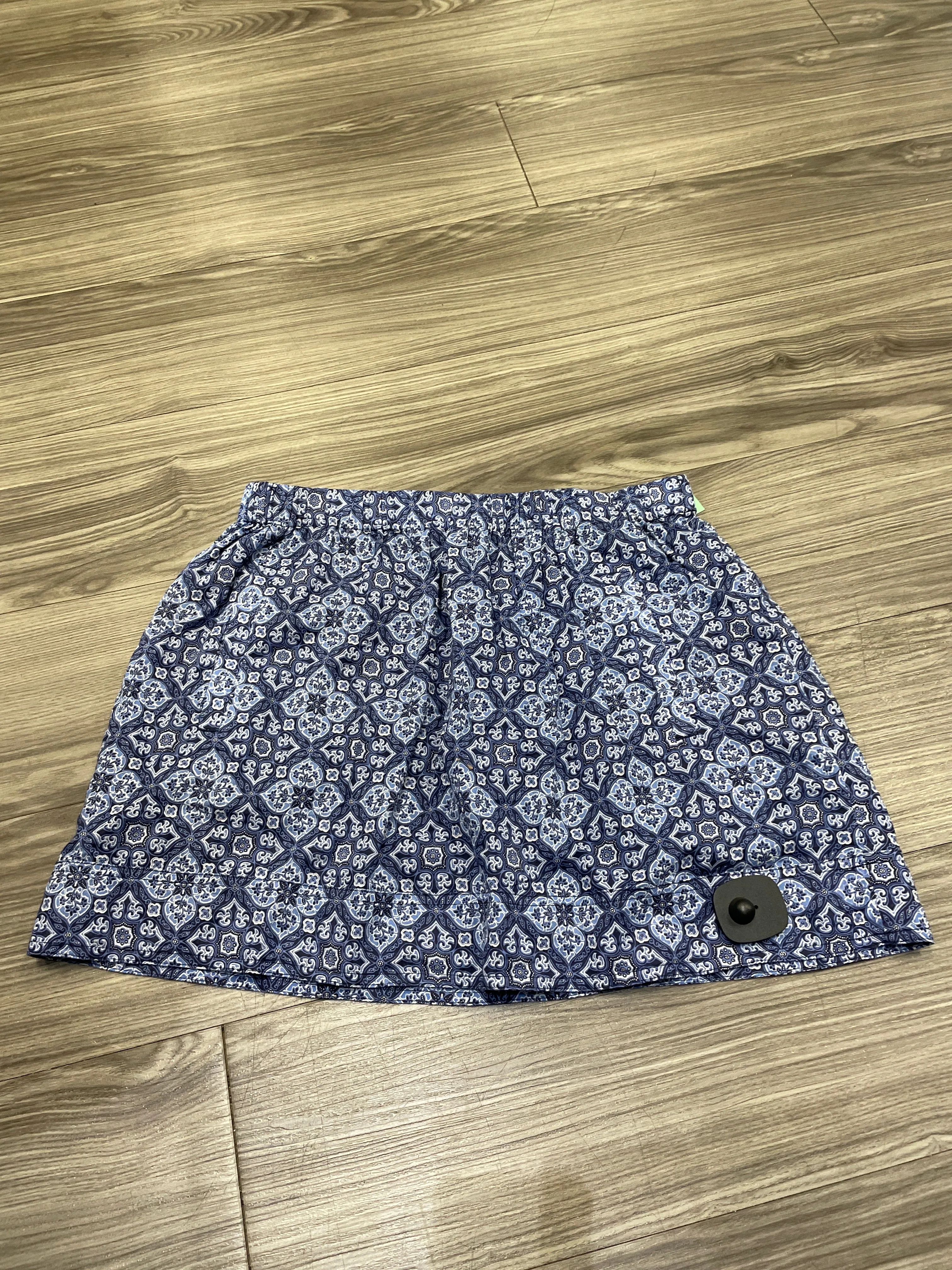 Blue & White Skirt Mini & Short J. Crew, Size M