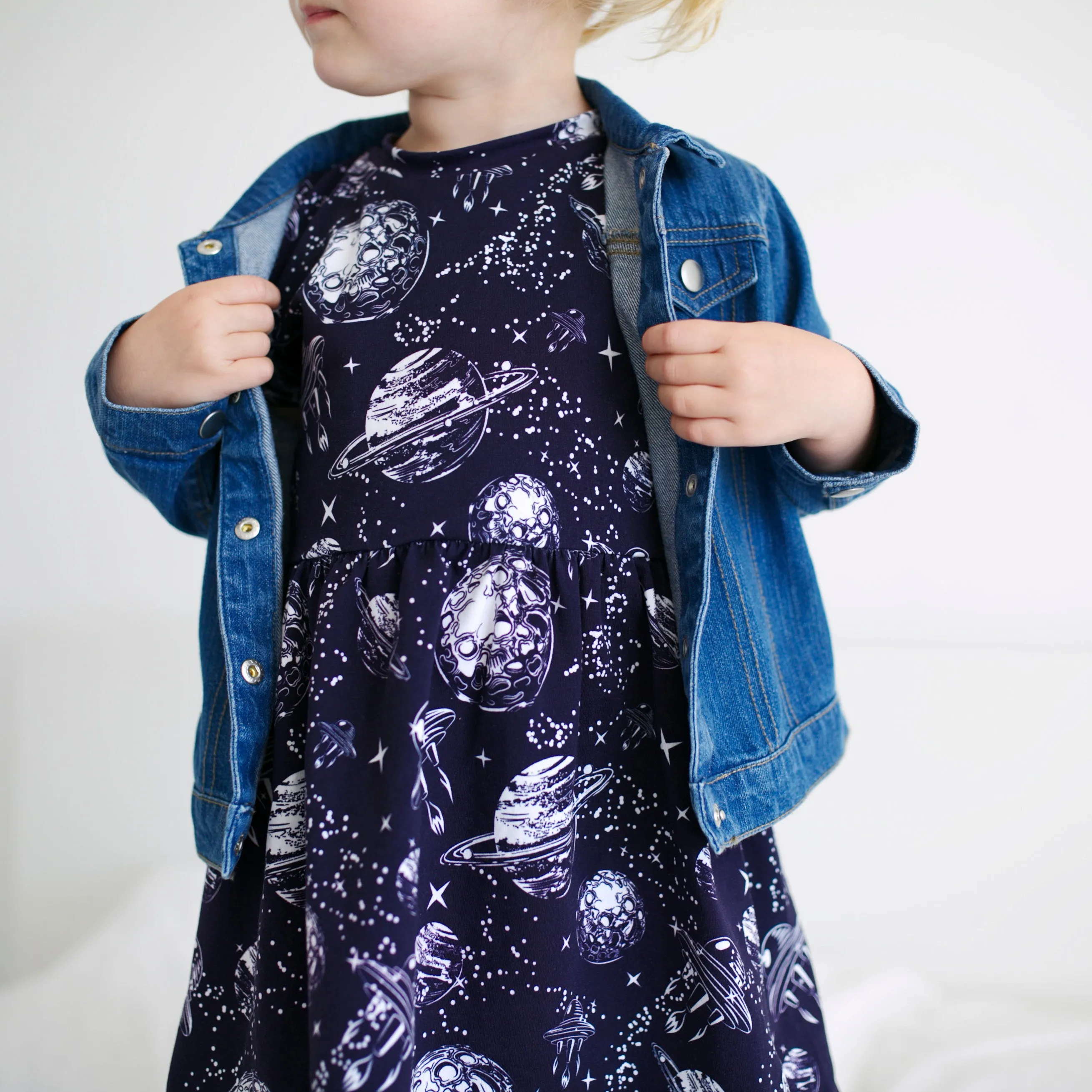 Blue Space Dress