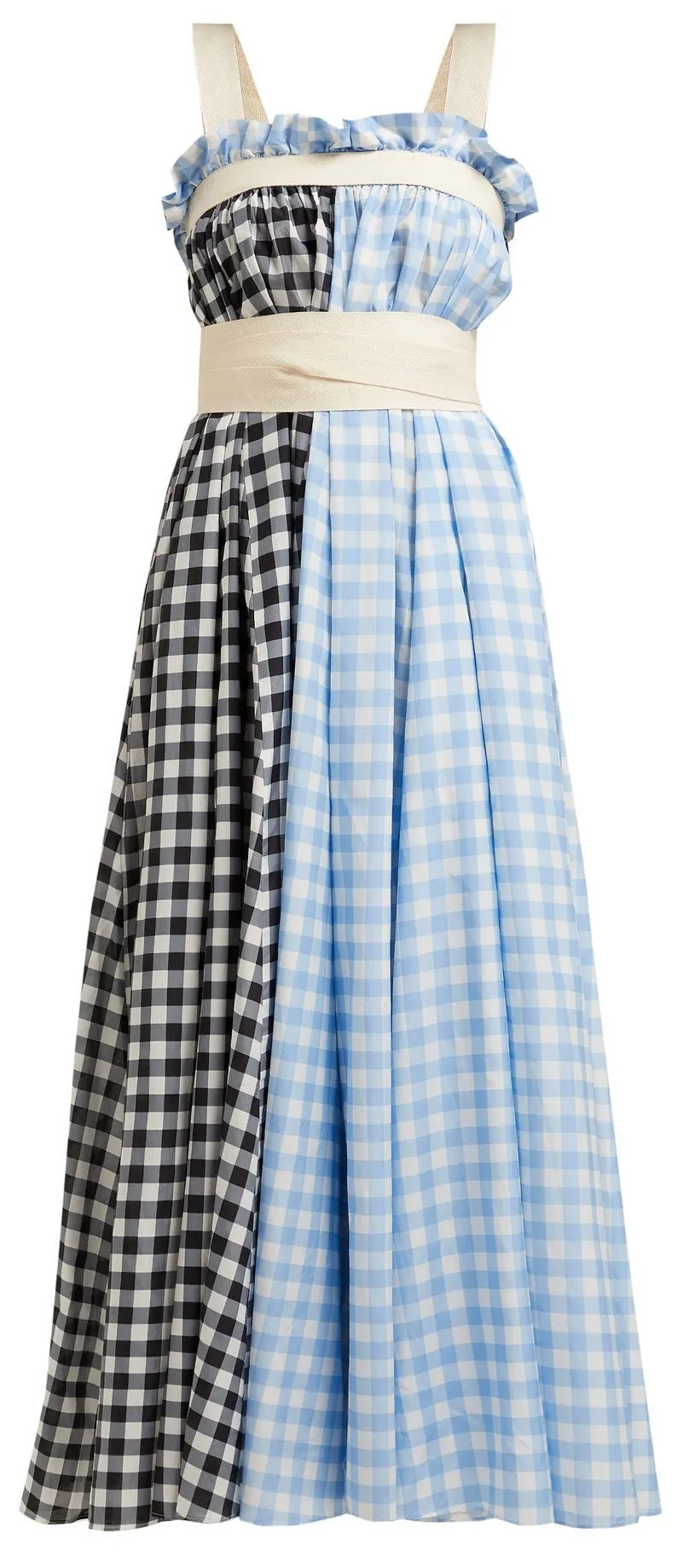 'Clara' Gingham Apron Dress