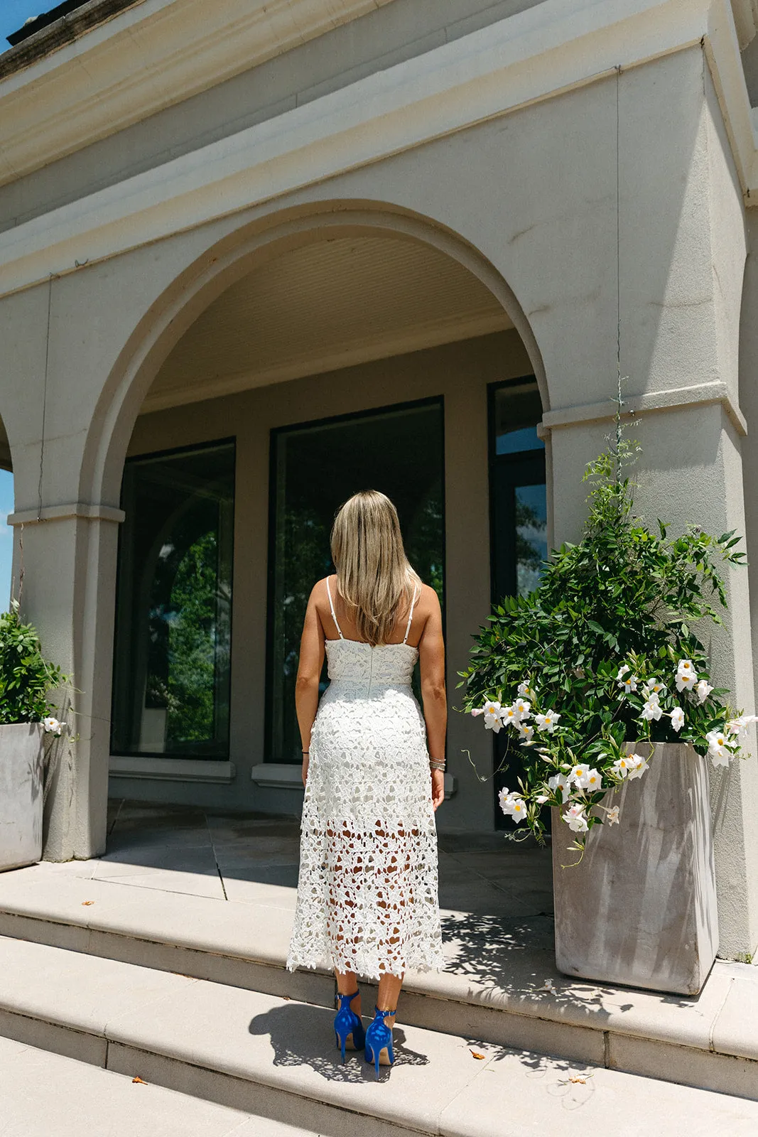 Emaline Midi Dress - Cream