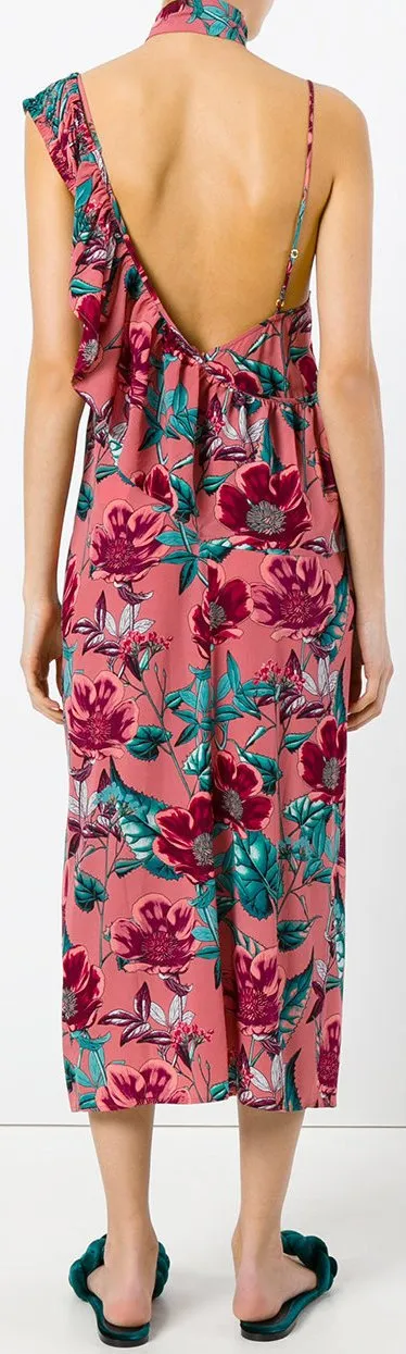 'Flamenco' Midi Dress