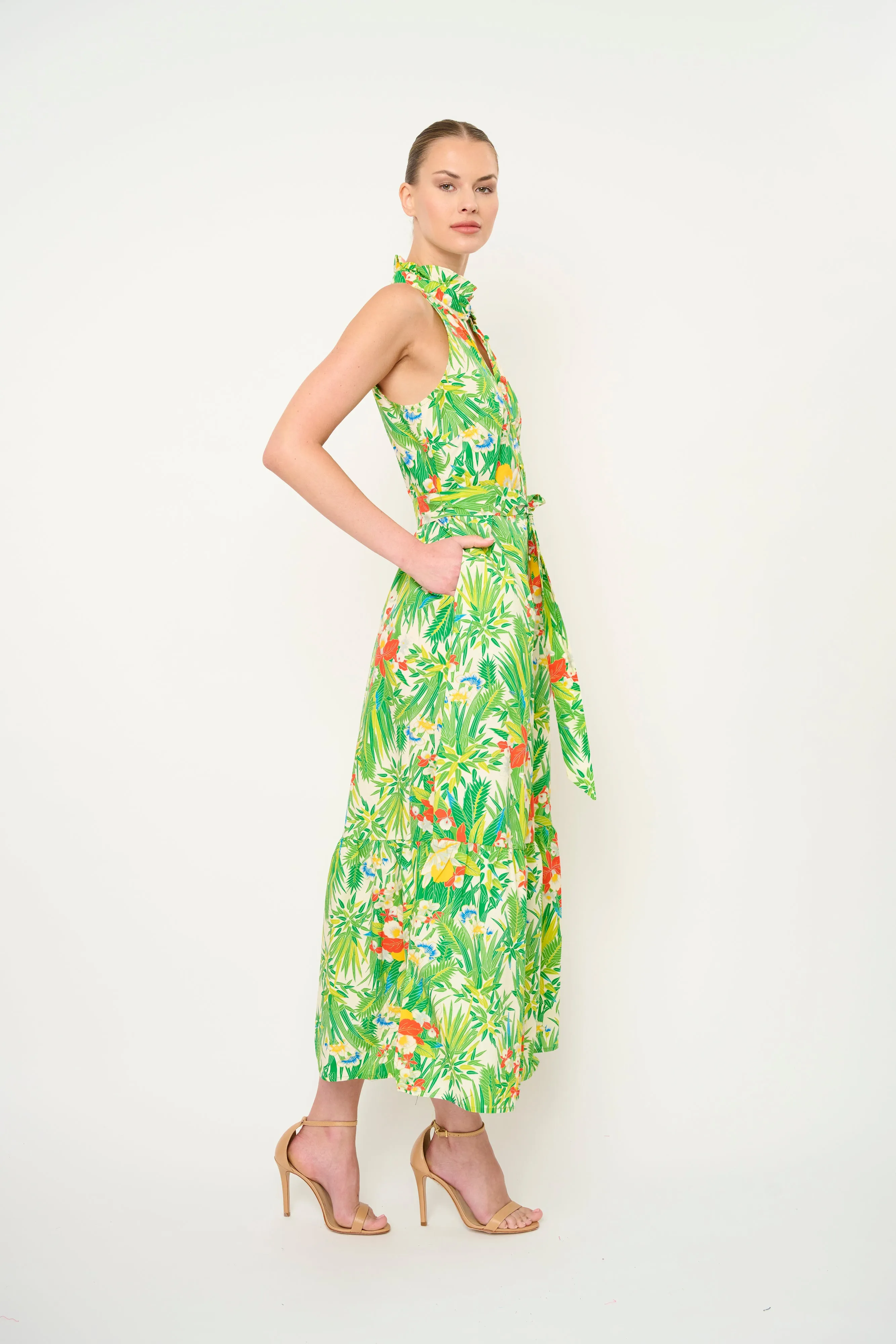 Flora Bea Fawn Dress - Tahiti