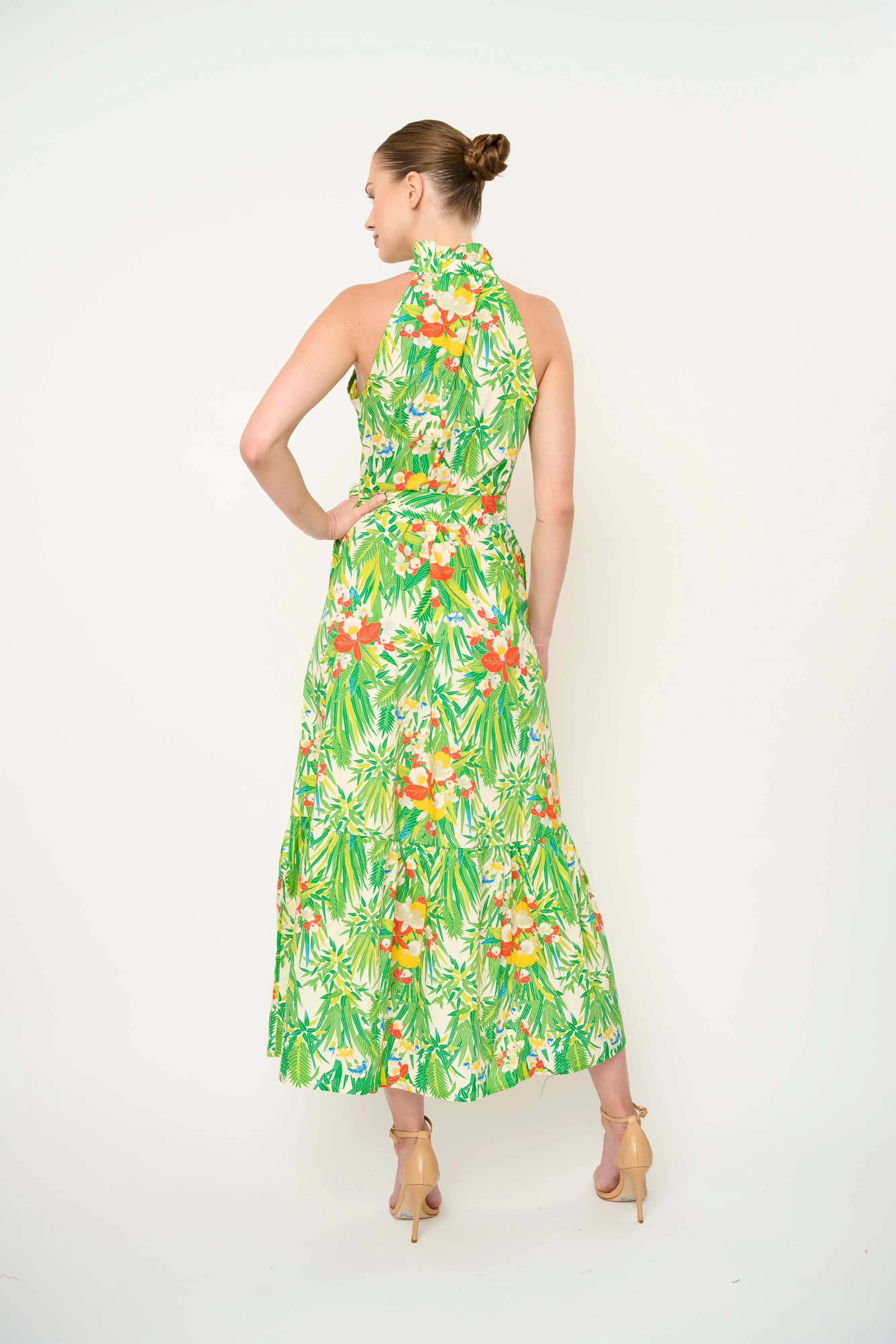 Flora Bea Fawn Dress - Tahiti