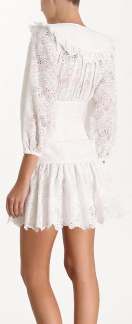 'Honor' Corset Lace Short Dress