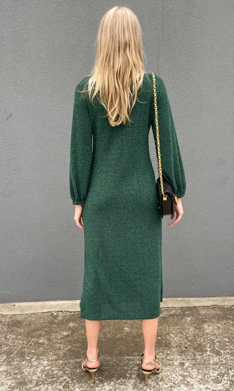 HOSS Glam Dress - Emerald