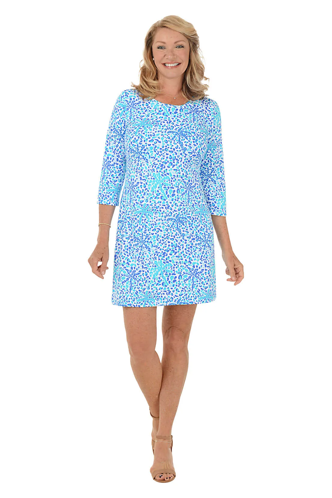 Jungle Cat UPF50  Travel Dress