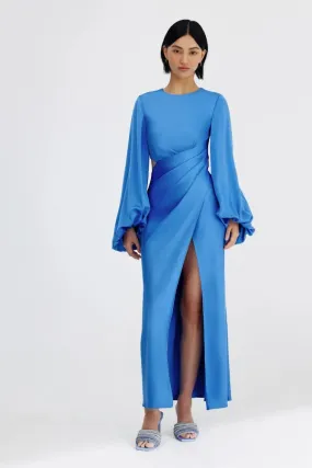 Lara Long Dress Azure