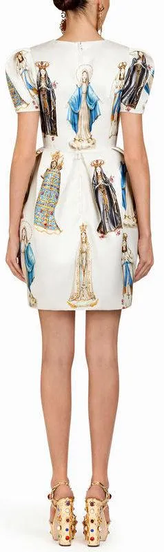 'Madonne' Printed Dress