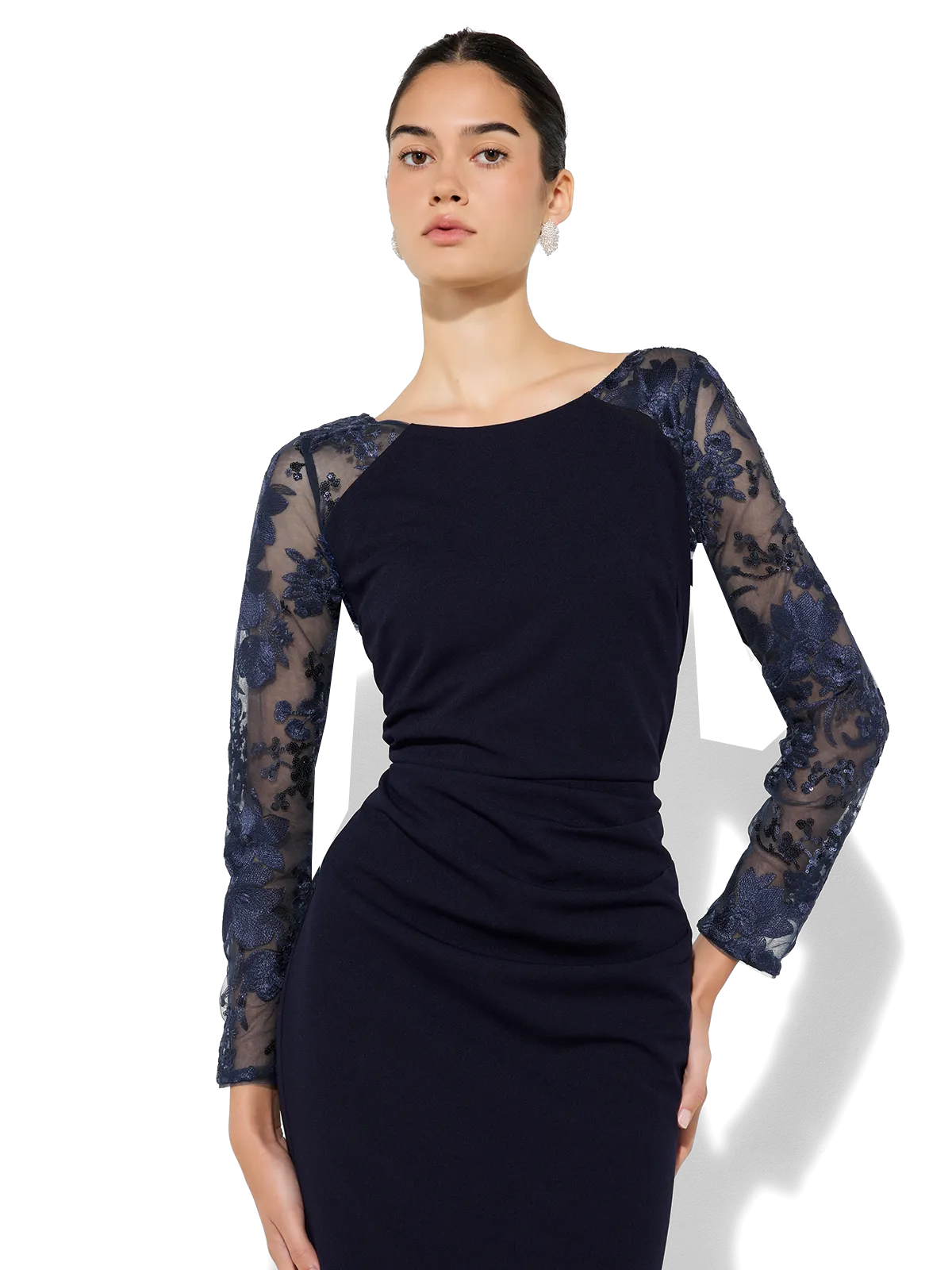 Milan Navy Gown