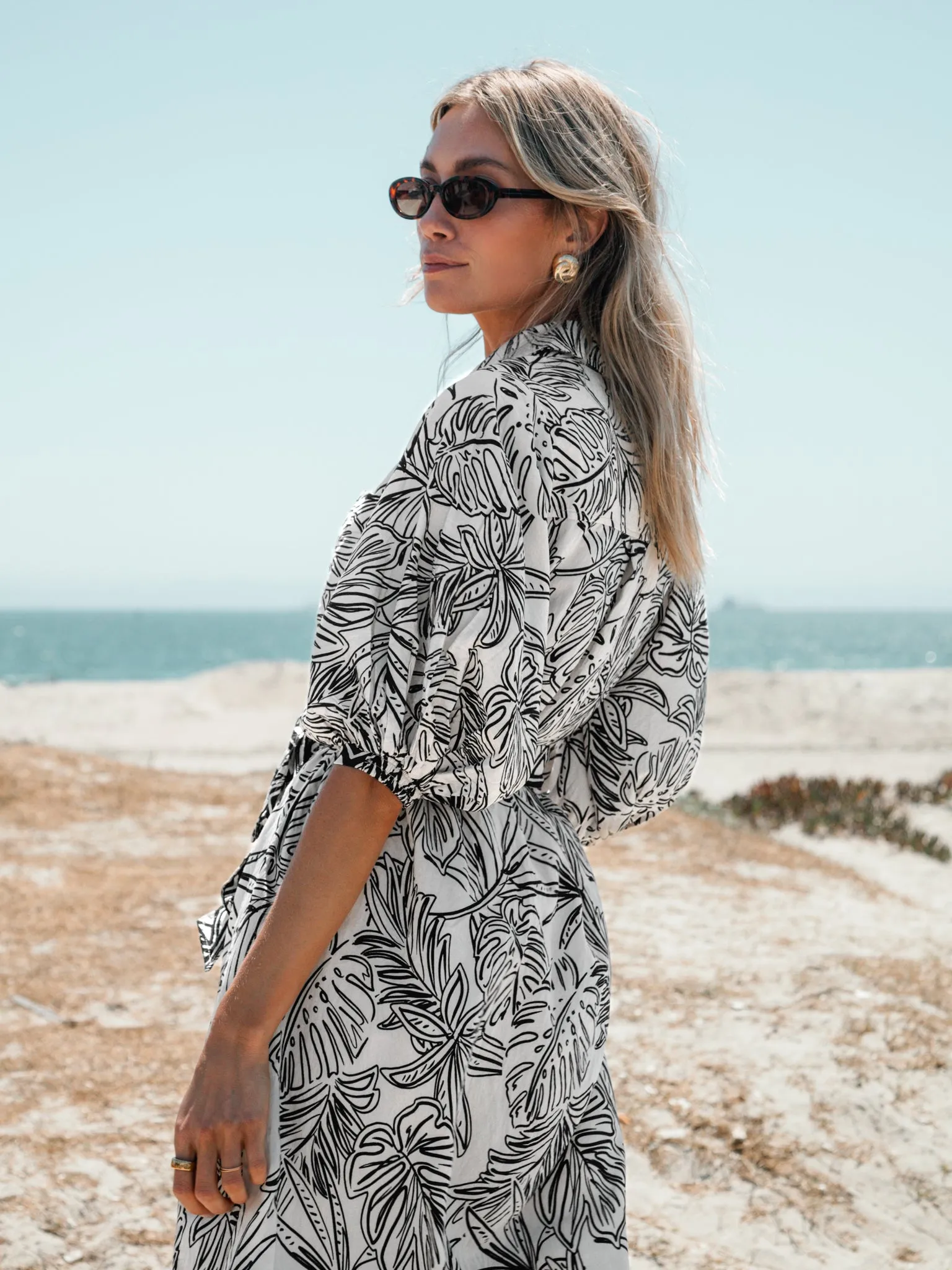 Palm Beach Midi Dress