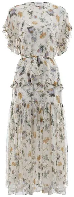 'Rife' Dandelion Long Dress