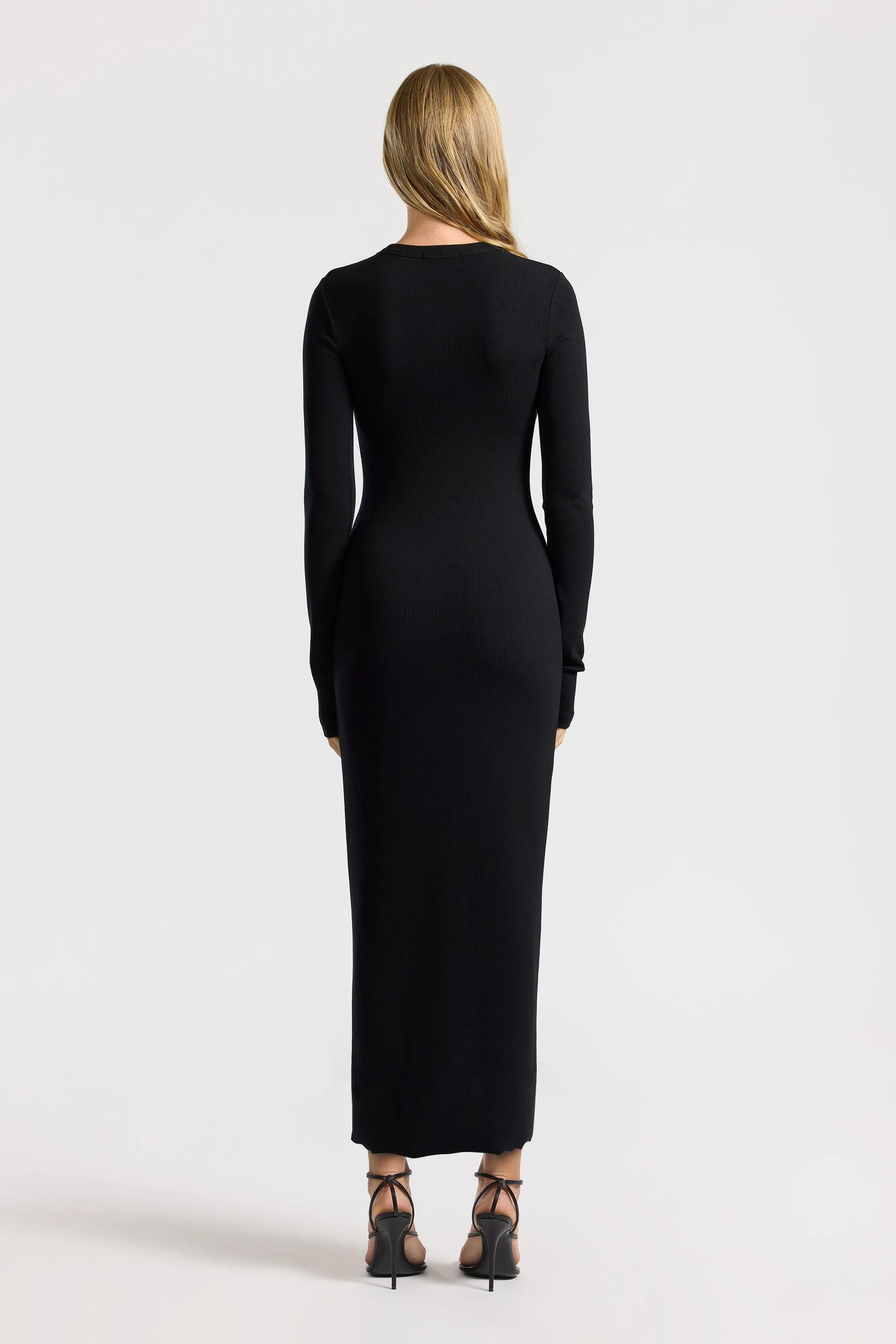 Verona Crewneck Maxi Dress