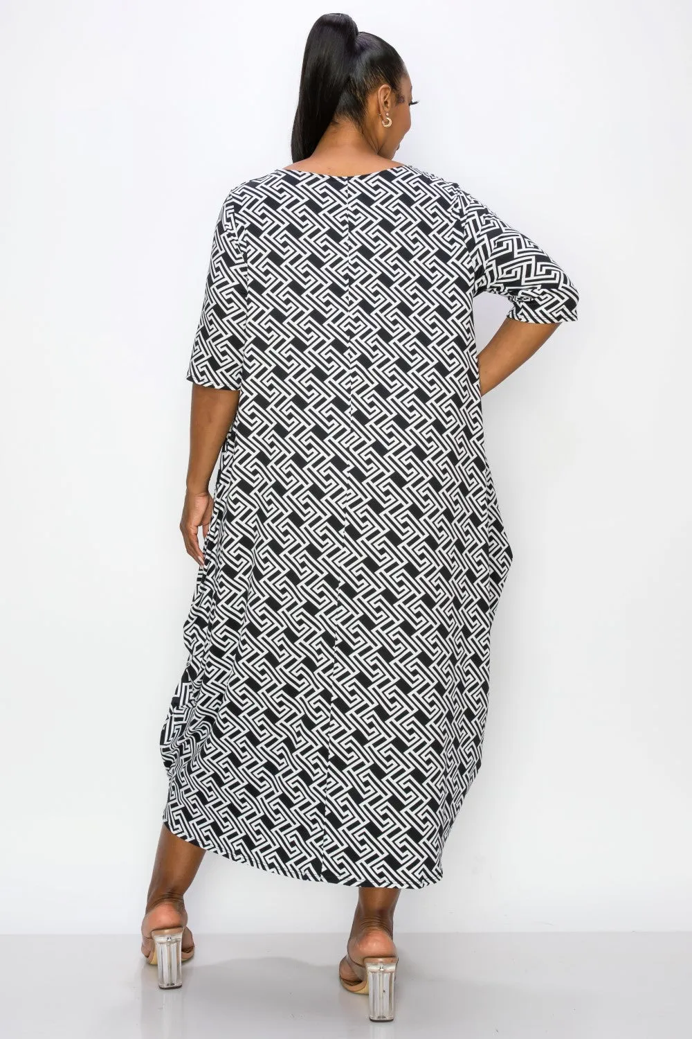 Veronica Monogram Pocket Dress