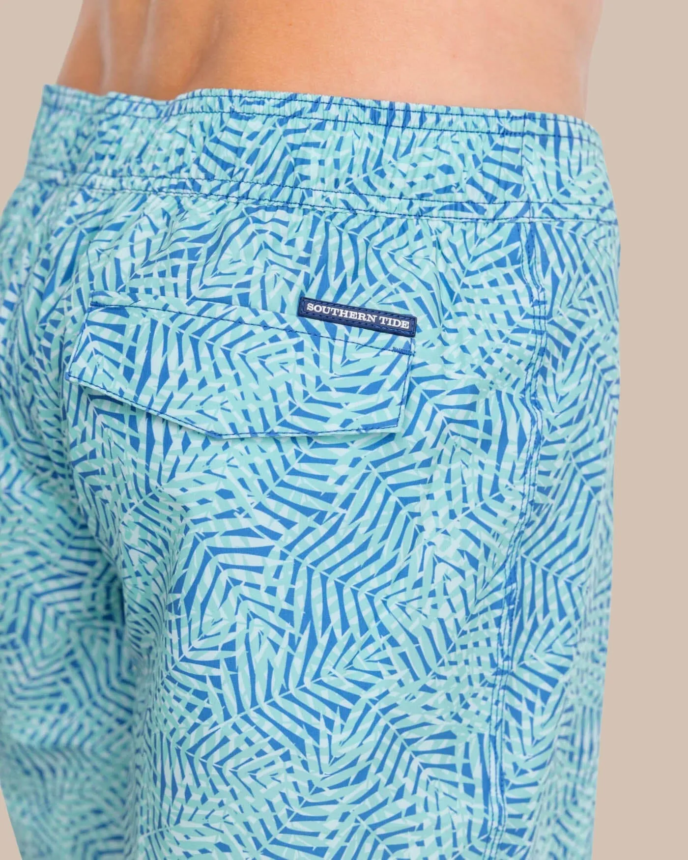 Vibin' Palm Printed Swim Short