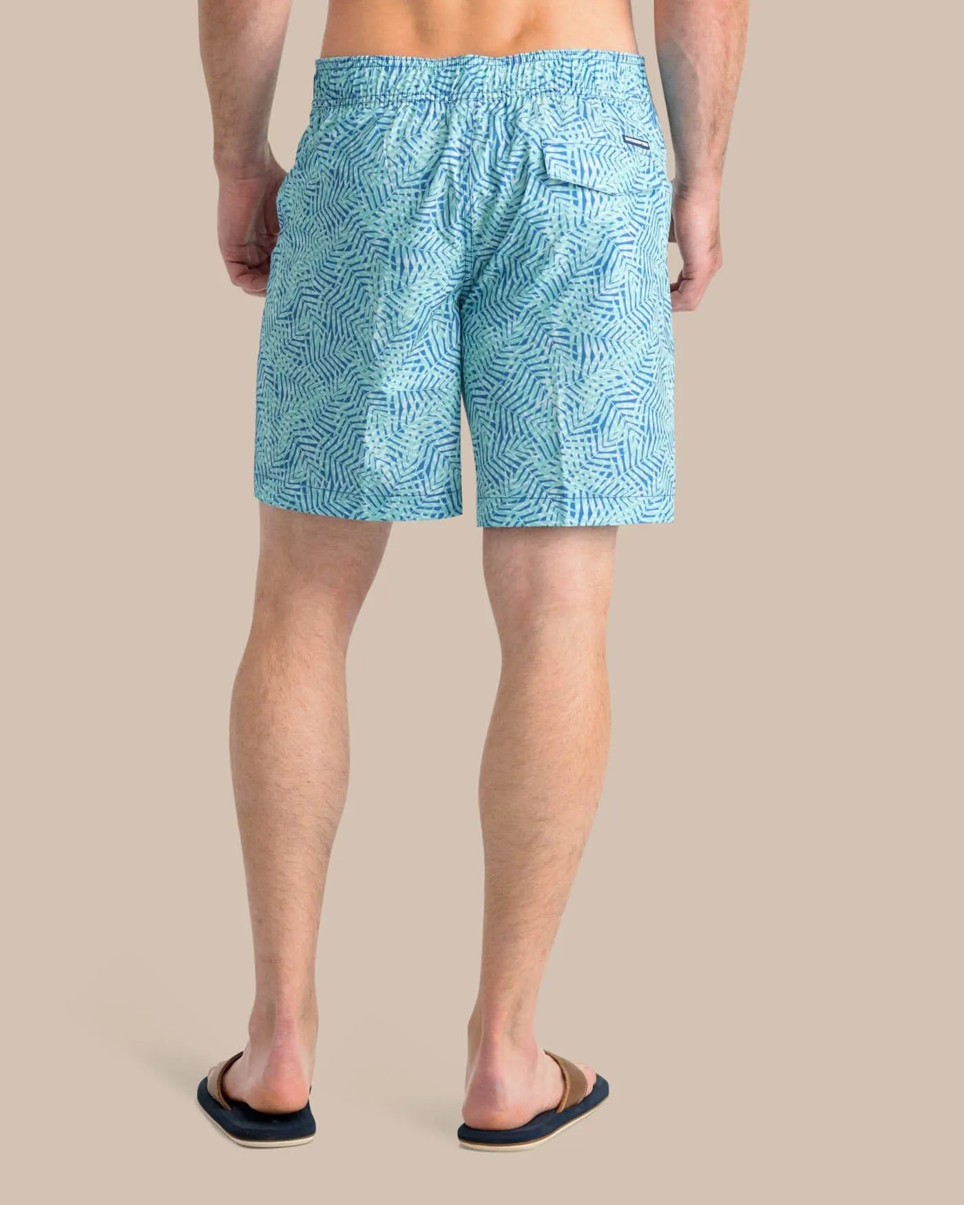 Vibin' Palm Printed Swim Short