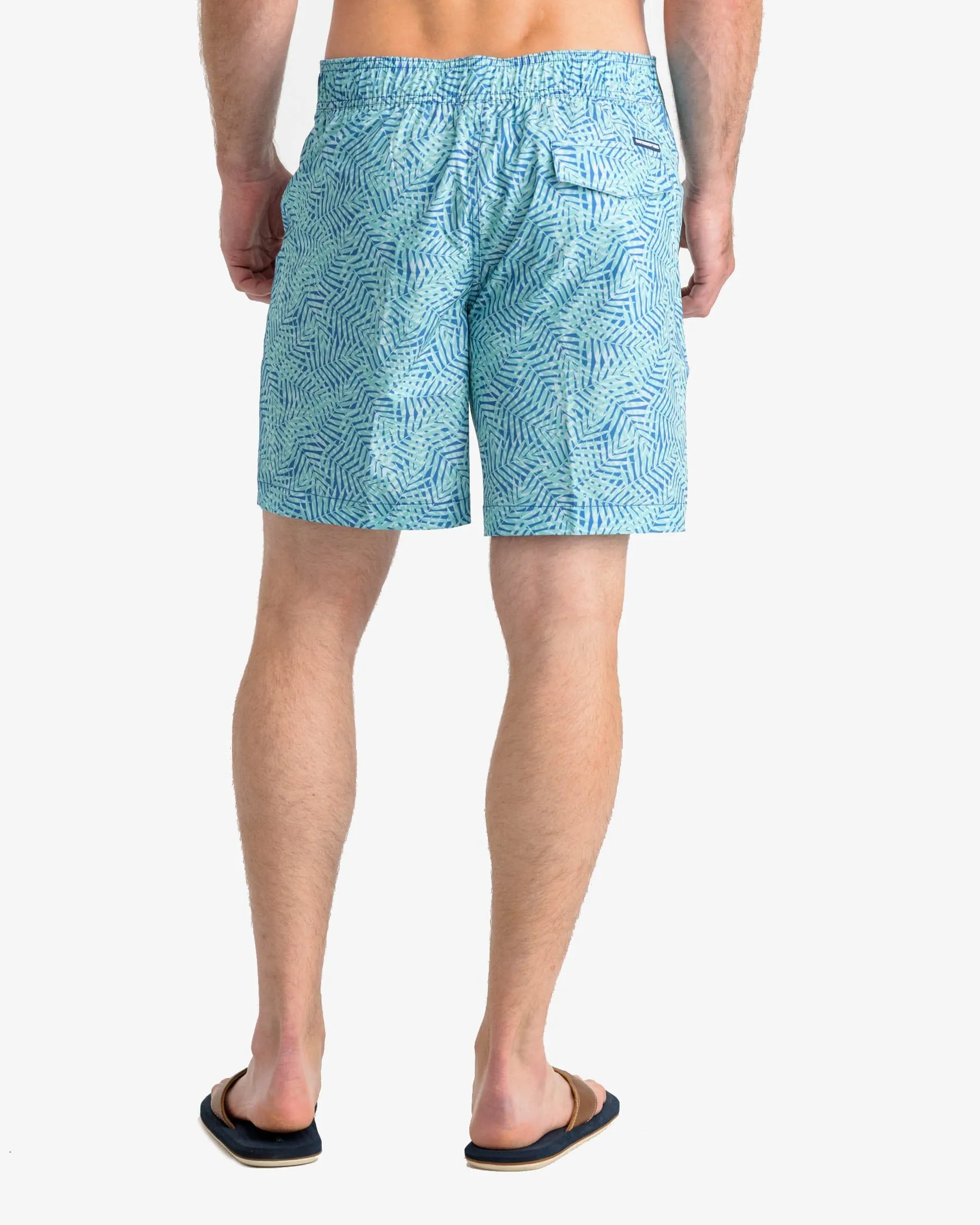 Vibin' Palm Printed Swim Short